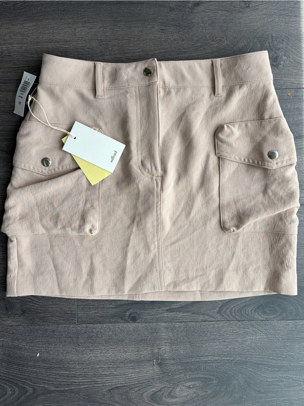 NWT Aritzia Wilfred Astral Mini Skirt